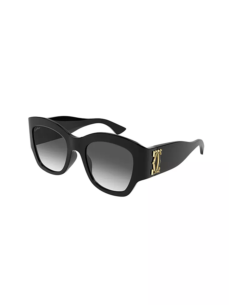 CARTIER Sonnenbrille schwarz